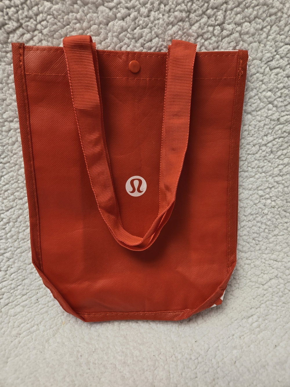 Lululemon Red Reusable Tote Bag